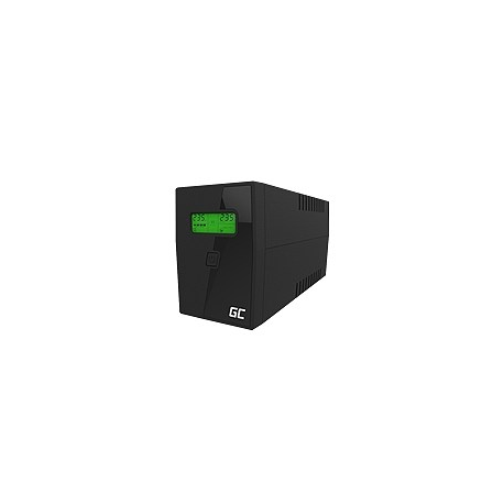 Green Cell Micropower 600VA - UPS - AC 220/230/240 V - 360 Watt - 600 VA 7 Ah - USB - output connectors: 2 - 0