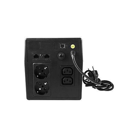 Green Cell Micropower 1000VA - UPS - AC 220/230/240 V - 600 Watt - 1000 VA 7 Ah - USB - output connectors: 4 - 3