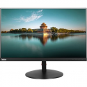 Lenovo ThinkVision T24i-20 - LED monitor - 24" (23.8" viewable) - 1920 x 1080 Full HD (1080p) @ 60 Hz - IPS - 250 cd / m² - 1000:1 - 4 ms - HDMI, VGA, DisplayPort - raven black