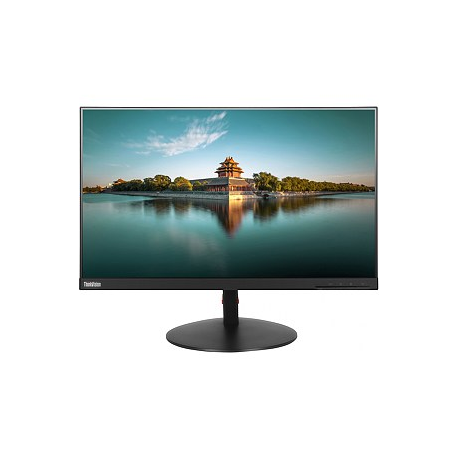 Lenovo ThinkVision T24i-20 - LED monitor - 24" (23.8" viewable) - 1920 x 1080 Full HD (1080p) @ 60 Hz - IPS - 250 cd / m² - 1000:1 - 4 ms - HDMI, VGA, DisplayPort - raven black - 1