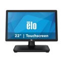 EloPOS System i5 - With I / O Hub Stand - all-in-one - 1 x Core i5 8500T  /  2.1 GHz - vPro - RAM 8 GB - SSD 128 GB - UHD Graphics 630 - GigE - WLAN: 802.11a / b / g / n / ac, Bluetooth 5.0 - Win 10 IoT Enterprise LTSB 64-bit - monitor: LED 21.5" 1920 x 1080 (Full HD) touchscreen - black