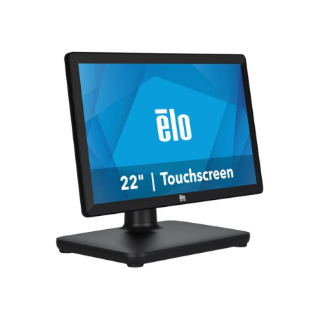 EloPOS System i5 - With I / O Hub Stand - all-in-one - 1 x Core i5 8500T / 2.1 GHz - vPro - RAM 8 GB - SSD 128 GB - UHD Graphics 630 - GigE - WLAN: 802.11a / b / g / n / ac, Bluetooth 5.0 - Win 10 IoT Enterprise LTSB 64-bit - monitor: LED 21.5" 1920 x 1080 (Full HD) touchscreen - black - 3