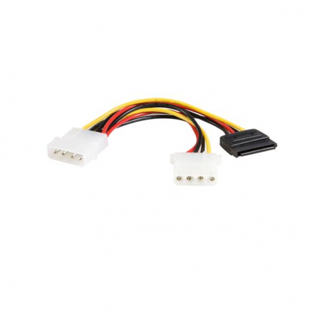 6IN LP4 TO LP4 SATA POWER Y CAB