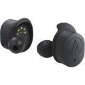Audio-Technica ATH SPORT7TW - True wireless earphones with mic - in-ear - Bluetooth - black