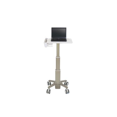 Ergotron CareFit - Cart - Slim - for notebook - aluminium, zinc-plated steel, high-grade plastic - white, warm grey - screen size: up to 17.3" - 2
