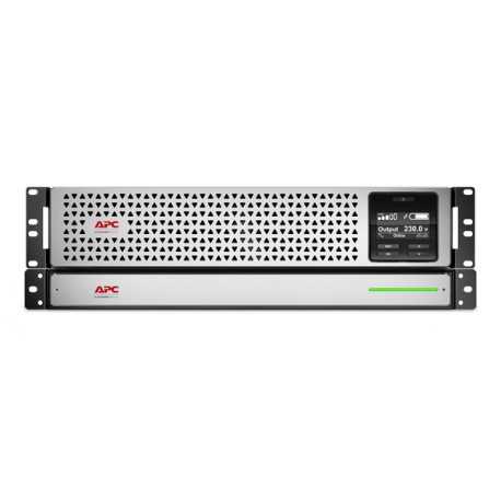 APC Smart-UPS On-Line Li-Ion 3000VA - UPS (rack-mountable  /  external) - AC 230 V - 2700 Watt - 3000 VA - RS-232, USB - output connectors: 8 - black - 1