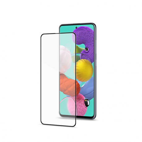 CELLY FULL GLASS GALAXY A51 BLACK