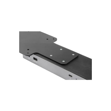 StarTech.com Docking Station Mount - VESA - Back-of-Monitor Mounting Plate - Mounting plate - on-the-monitor mountable - black - for P / N: DK31C3HDPD, DK31C3HDPDUE, DKM30CHDPD, HB31C2A1CGS, HB31C3A1CS, HB31C4AS, TB3CDK2DPUE - 1