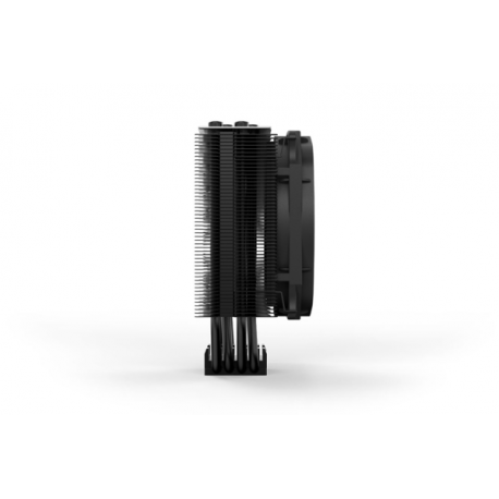 be quiet! Dark Rock Slim - Processor cooler - (for: LGA1155, LGA1150, LGA1151, LGA2011-3 (Square ILM), AM4, LGA2066, LGA1200, LGA1700) - copper - 120 mm - black - 1