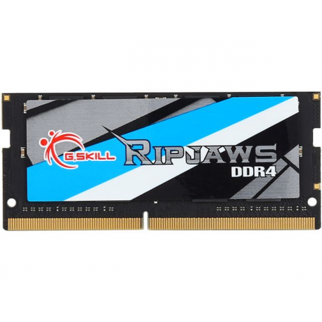 G.Skill Ripjaws - DDR4 - kit - 16 GB: 2 x 8 GB - SO-DIMM 260-pin - 2400 MHz  /  PC4-19200 - CL16 - 1.2 V - unbuffered - non-ECC - 1