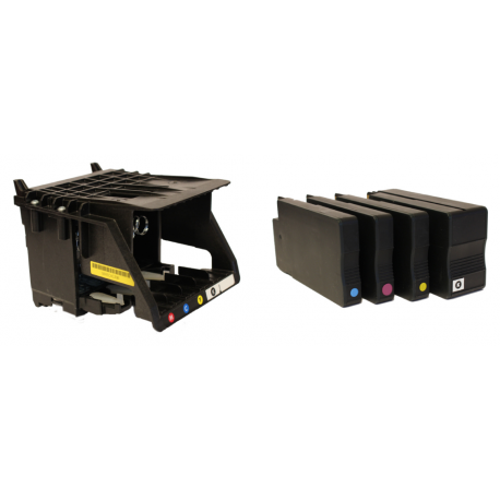 REPLACEMENT PRINTHEAD KIT (INCL. ONE SET CMYK INK X LX2000E)