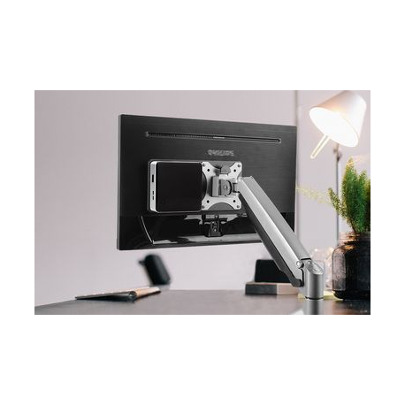 Neomounts by Newstar THINCLIENT-01 - Mounting component (holder) - for thin client - black - behind flat-panel - 3