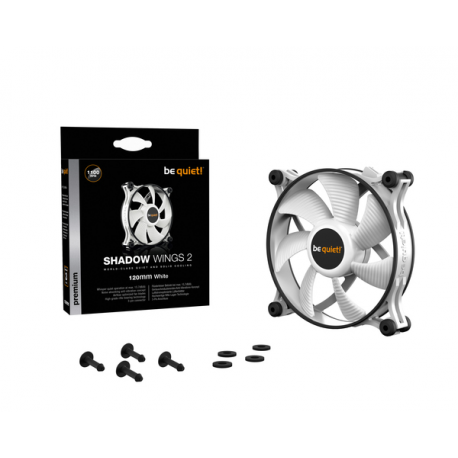 BE QUIET Shadow Wings 2 WHITE 120mm
