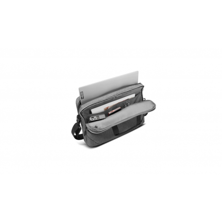 Lenovo Urban Toploader T530 - Notebook carrying case - 15.6" - charcoal grey - for 100e Chromebook (2nd Gen) MTK.2; IdeaPad 3 15IML05; ThinkPad L13 Gen 2; Yoga 7 14 - 3