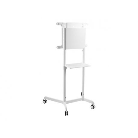 Neomounts by Newstar NS-M1250 - Cart - for flat panel - white - screen size: 37"-70" - 6