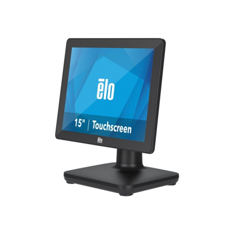 EloPOS System i5 - With I / O Hub Stand - all-in-one - 1 x Core i5 8500T / 2.1 GHz - vPro - RAM 8 GB - SSD 128 GB - UHD Graphics 630 - GigE - WLAN: 802.11a / b / g / n / ac, Bluetooth 5.0 - Win 10 IoT Enterprise LTSB 64-bit - monitor: LED 15" 1024 x 768 (XGA) touchscreen - black - 1