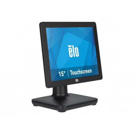 EloPOS System i5 - With I / O Hub Stand - all-in-one - 1 x Core i5 8500T / 2.1 GHz - vPro - RAM 8 GB - SSD 128 GB - UHD Graphics 630 - GigE - WLAN: 802.11a / b / g / n / ac, Bluetooth 5.0 - Win 10 IoT Enterprise LTSB 64-bit - monitor: LED 15" 1024 x 768 (XGA) touchscreen - black - 2