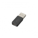 Poly - USB adapter - USB-C (F) to USB (M) - for Blackwire C3210 USB-C, C3215 USB-C, C3220 USB-C, C3225 USB-C