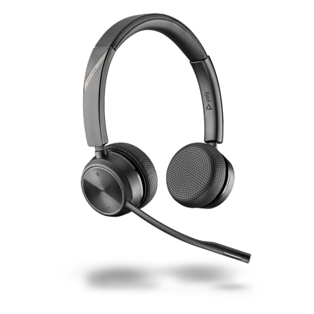 Poly Savi 7220 Office - Headset system - on-ear - DECT - wireless - 1