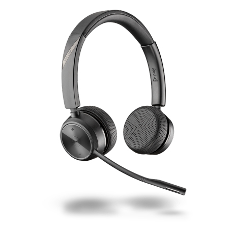 Poly Savi 7220 Office - Headset system - on-ear - DECT - wireless - 2