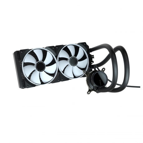 Fractal Design Celsius+ S28 Prisma - Processor liquid cooling system - (for: LGA1156, AM2, AM2+, LGA1366, AM3, LGA1155, AM3+, LGA2011, FM1, FM2, LGA1150, FM2+, LGA2011-3, LGA1151, AM4, LGA2066, TR4) - aluminium - 140 mm - 3