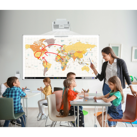 EPSON EB-1485Fi 3LCD Full HD Ultra-short distance projector 5000 Lumen 0.27:1-0.37:1 incl. finger touch unit
