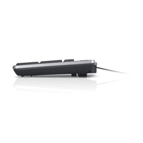 Dell KB-522 Wired Business Multimedia - Keyboard - USB - QWERTY - Swedish / Finnish - black - for OptiPlex 5250, 90XX; Precision T1650; Precision Mobile Workstation 35XX, 55XX, 75XX, 77XX - 5