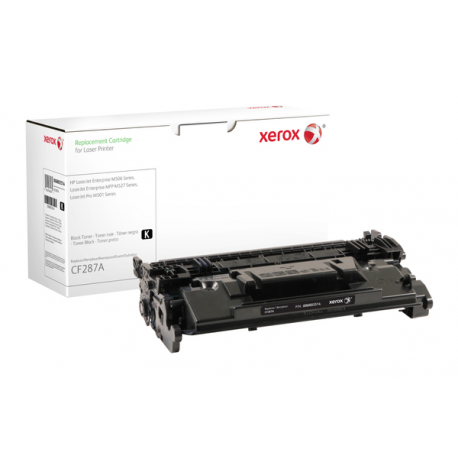 Xerox - Black - compatible - toner cartridge (alternative for: HP CF287A) - for HP LaserJet Managed E50045; LaserJet Managed Flow MFP E52545 - 2