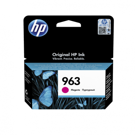 HP 963 - 10.77 ml - magenta - original - ink cartridge - for Officejet 9012; Officejet Pro 90XX - 8