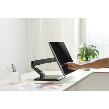 Neomounts by Newstar FPMA-D885 - Stand - for LCD display (full-motion) - black - screen size: 15"-32" - desktop stand, desk-mountable - 1