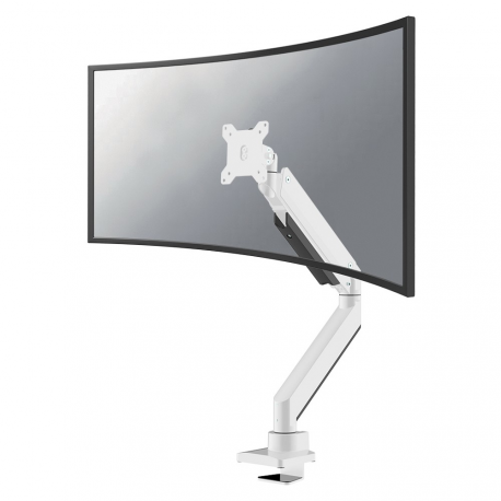 Neomounts by Newstar Select NM-D775PLUS - Mounting kit - for LCD display (full-motion) - white - screen size: 10"-49" - clamp mountable, grommet, desk-mountable - 7