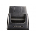 Datalogic Single Slot Dock - Handheld charging cradle - output connectors: 1 - black - for Memor 20