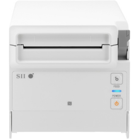 Seiko Instruments RP-F10 series - Receipt printer - thermal line - Roll (8 cm) - 203 dpi - up to 250 mm / sec - USB, USB host - cutter - white - 1