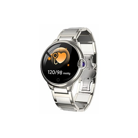 GARETT Smartwatch Women Karen silver steel
