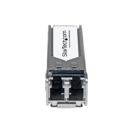 StarTech.com MSA Uncoded Compatible SFP+ Module, 10GBASE-SR, 10GbE Multi Mode (MMF) Fiber Optic Transceiver, 10GE Gigabit Ethernet SFP+, LC Connector, 300m, 850nm, DDM, Mini GBIC Module - Lifetime Warranty (SFP-10GBASE-SR-ST) - SFP+ transceiver module - 10 GigE - 10GBase-SR - LC multi-mode - up to 300 m - 850 nm - 2