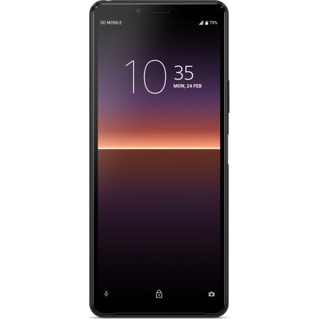 Sony XPERIA 10 II - Smartphone - dual-SIM - 4G LTE - 128 GB - microSDXC slot - GSM - 6" - 2520 x 1080 pixels - TRILUMINOS - RAM 4 GB (8 MP front camera) - 3x rear cameras - Android - black - 2