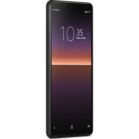 Sony XPERIA 10 II - Smartphone - dual-SIM - 4G LTE - 128 GB - microSDXC slot - GSM - 6" - 2520 x 1080 pixels - TRILUMINOS - RAM 4 GB (8 MP front camera) - 3x rear cameras - Android - black - 4
