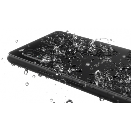 Sony XPERIA 10 II - Smartphone - dual-SIM - 4G LTE - 128 GB - microSDXC slot - GSM - 6" - 2520 x 1080 pixels - TRILUMINOS - RAM 4 GB (8 MP front camera) - 3x rear cameras - Android - black - 7