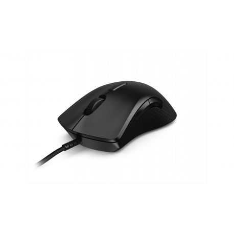 Lenovo Legion M300 RGB Gaming Mouse - Mouse - ergonomic - right and left-handed - optical - 8 buttons - wired - USB 2.0 - black - retail - for IdeaPad 3 14; 3 15IML05; IdeaPad Flex 5 CB 13; Yoga 7 14; Yoga Slim 7 Pro 14ACH5 OD - 12