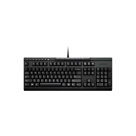 Lenovo Enhanced Performance Gen II - Keyboard - USB - Nordic - black - for ThinkCentre M80t Gen 3; ThinkCentre neo 50; ThinkPad T14s Gen 3; V50t Gen 2-13 - 1