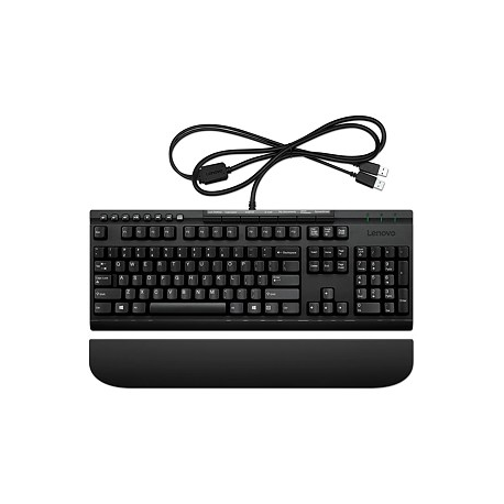 Lenovo Enhanced Performance Gen II - Keyboard - USB - Nordic - black - for ThinkCentre M80t Gen 3; ThinkCentre neo 50; ThinkPad T14s Gen 3; V50t Gen 2-13 - 2