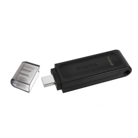 Kingston DataTraveler 70 - USB flash drive - 64 GB - USB-C 3.2 Gen 1 - 4