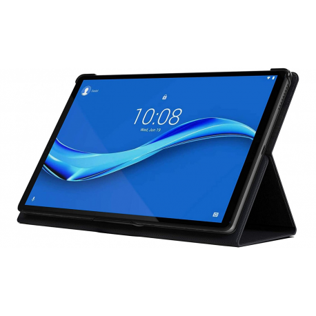 Lenovo Folio Case - Flip cover for tablet - black - 10" - for Tab M10 FHD Plus (2nd Gen) ZA5T, ZA5V - 3