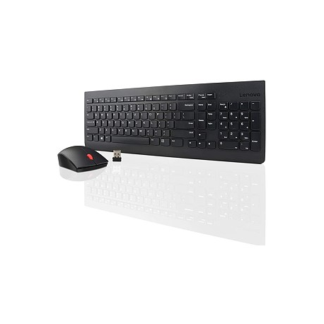 Lenovo 510 - Keyboard and mouse set - wireless - 2.4 GHz - US - black - 3