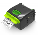 Custom VKP80III - Side connection - receipt printer - thermal transfer - Roll (8.25 cm) - 203 dpi - up to 250 mm / sec - USB 2.0, LAN