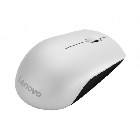 Lenovo 520 - Mouse - right and left-handed - optical - 3 buttons - wireless - 2.4 GHz - USB wireless receiver - platinum - for IdeaCentre AIO 3 22; IdeaPad 3 CB 11; S740-15; Legion S7 15; ThinkBook 14s G2 ITL - 3