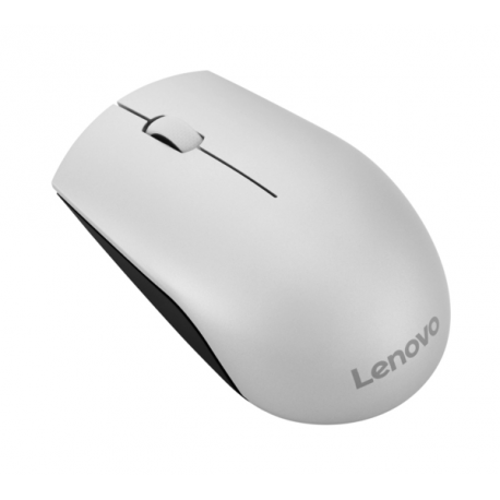 Lenovo 520 - Mouse - right and left-handed - optical - 3 buttons - wireless - 2.4 GHz - USB wireless receiver - platinum - for IdeaCentre AIO 3 22; IdeaPad 3 CB 11; S740-15; Legion S7 15; ThinkBook 14s G2 ITL - 5