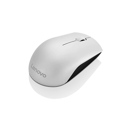Lenovo 520 - Mouse - right and left-handed - optical - 3 buttons - wireless - 2.4 GHz - USB wireless receiver - platinum - for IdeaCentre AIO 3 22; IdeaPad 3 CB 11; S740-15; Legion S7 15; ThinkBook 14s G2 ITL - 8