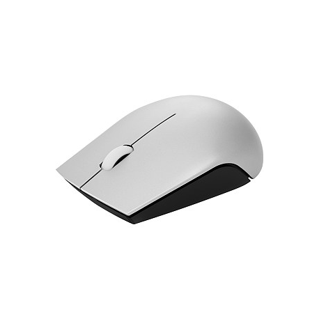 Lenovo 520 - Mouse - right and left-handed - optical - 3 buttons - wireless - 2.4 GHz - USB wireless receiver - platinum - for IdeaCentre AIO 3 22; IdeaPad 3 CB 11; S740-15; Legion S7 15; ThinkBook 14s G2 ITL - 11