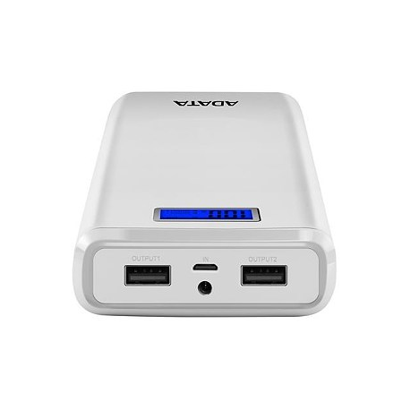 ADATA S20000D Power Bank, 20000mAh, white